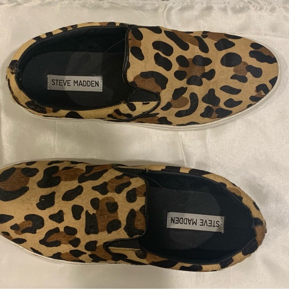 STEVE MADDEN leopard print slide on sneaker! - Picture 5 of 5